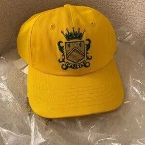 THE CARLYLE Hotel x FRAME Yellow Baseball Cap O/S. NWT